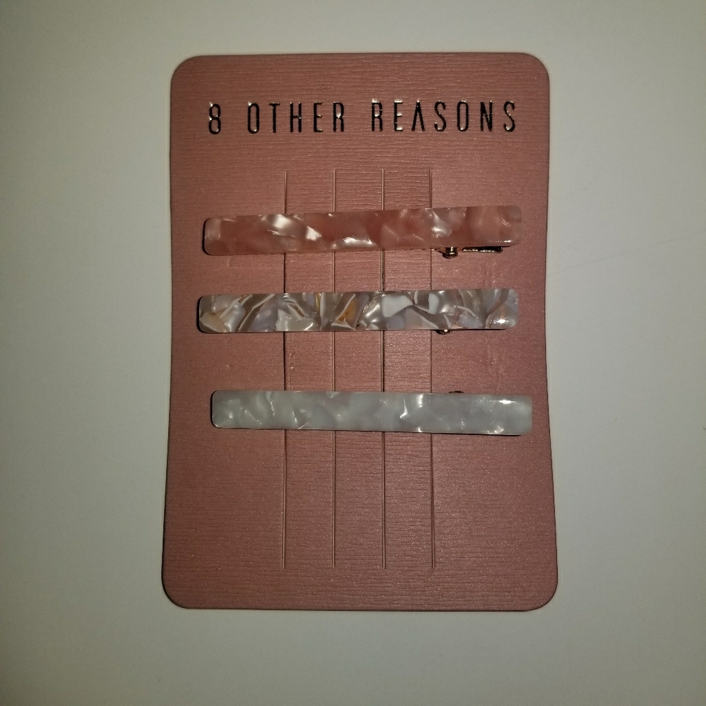 8 OTHER REASONS HAIR CLIP TRIO
